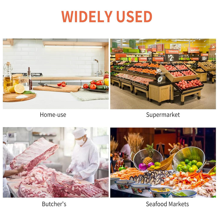 Waage Digital 30kg GrossE KüChenwaage Obstwaage mit 3 Einheiten Konvertierung lcd Display und tara F