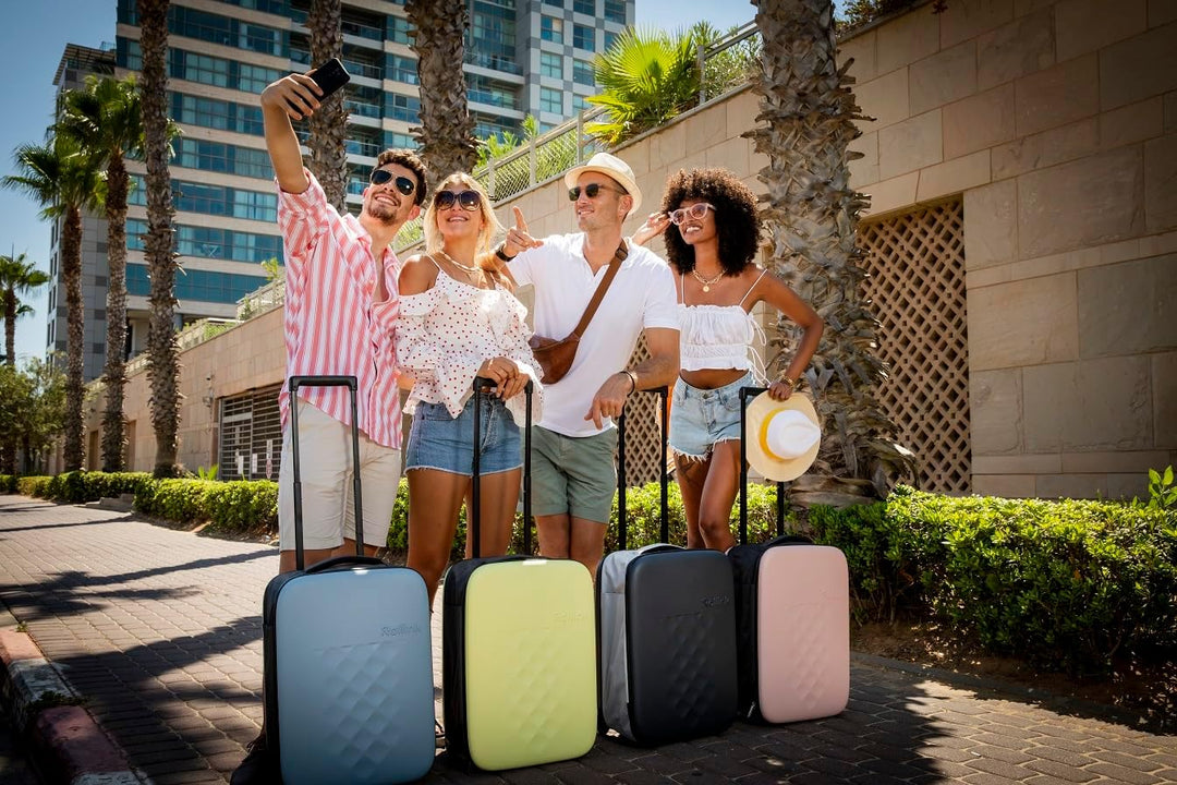 Rollink Vega II Reisekoffer, Trolley - Das Original mit innovativer Falttechnologie (Patent Pending)