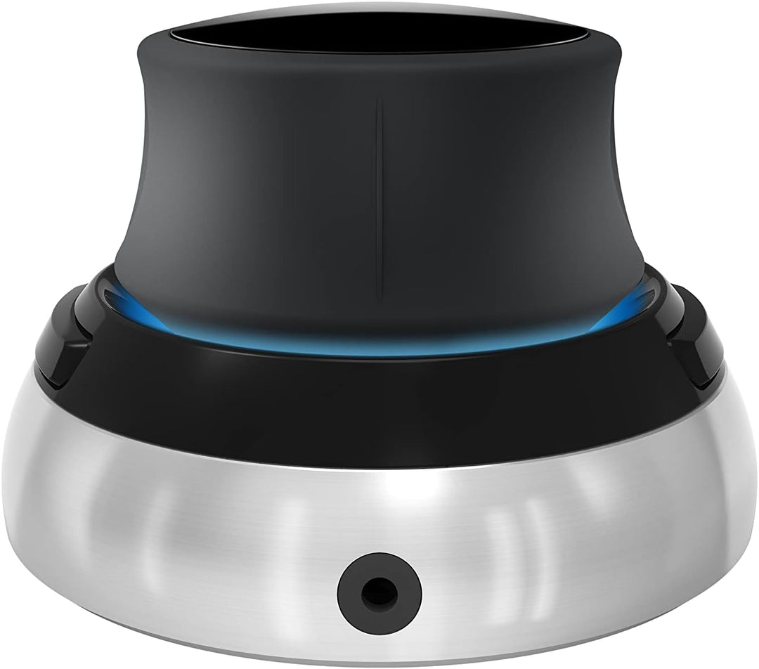 3Dconnexion SpaceMouse Compact (3D-Maus, kabelgebunden), Schwarz
