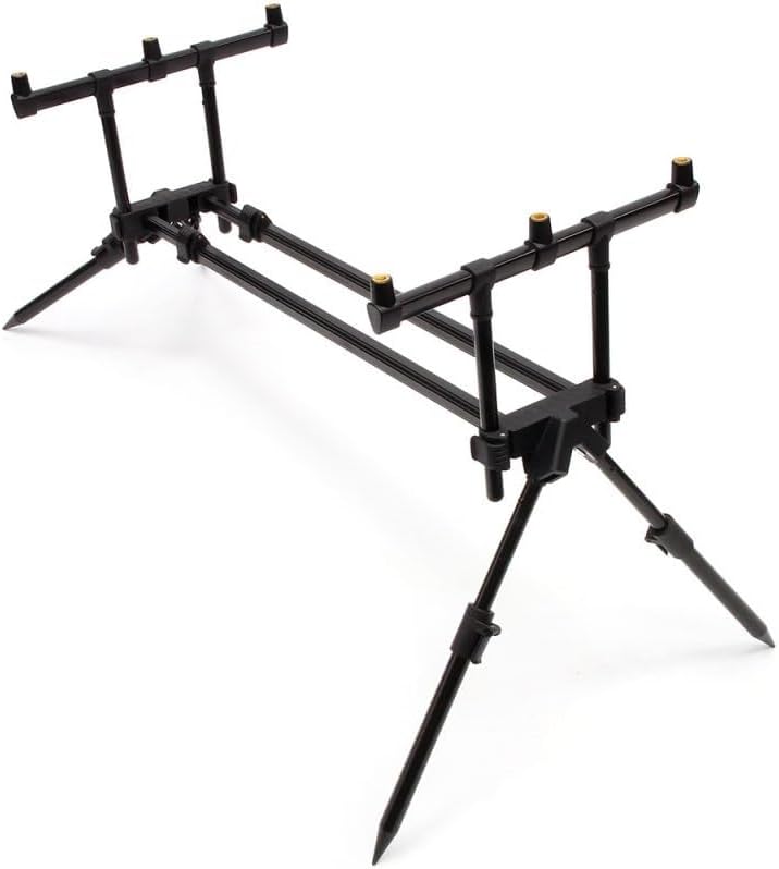 Rod Pod Quick Rutenständer für 3 Angelruten Karpfen Rutenhalter mit Tasche
