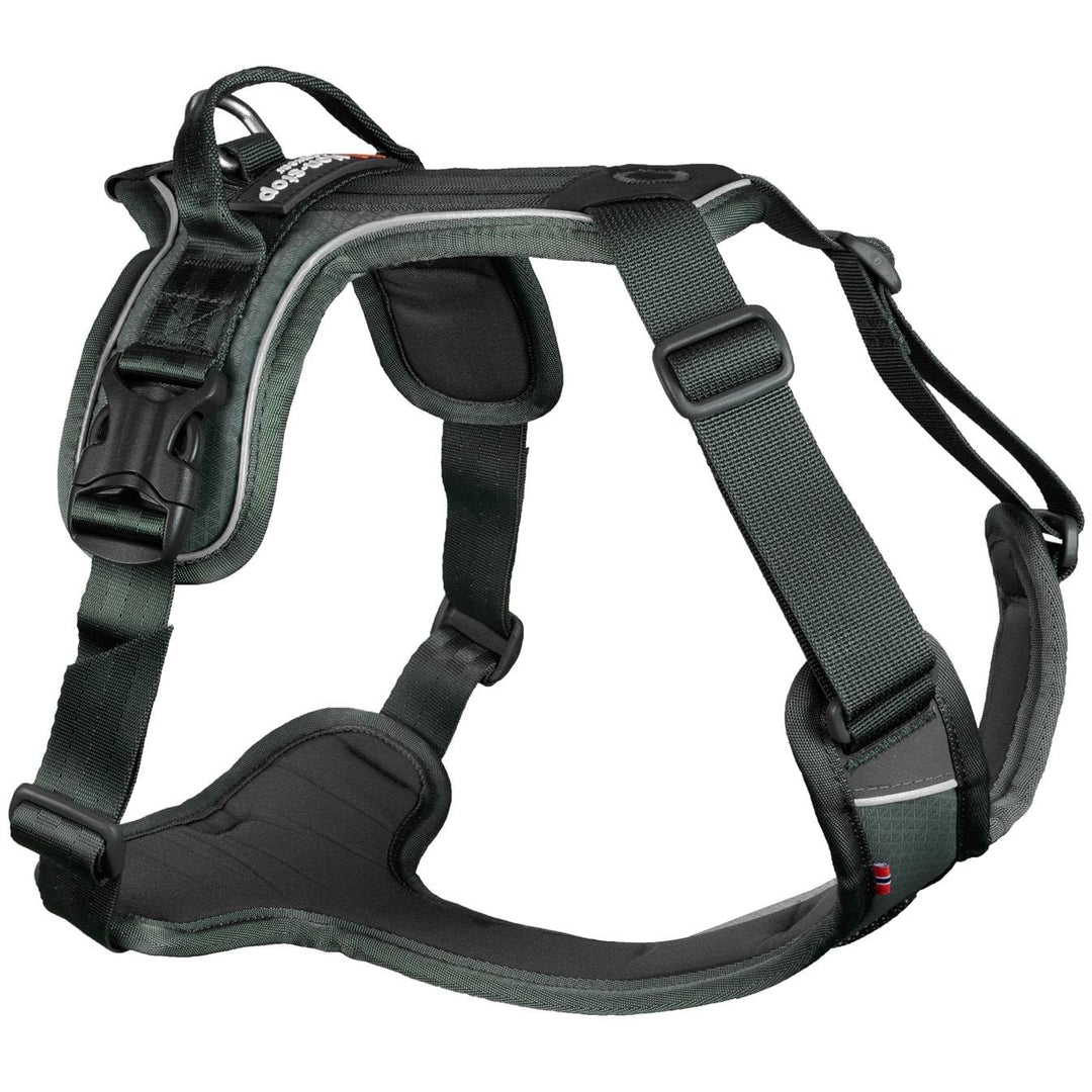 Non-stop dogwear Ramble Harness |Green| Führ und Alltagsgeschirr, Grösse:S