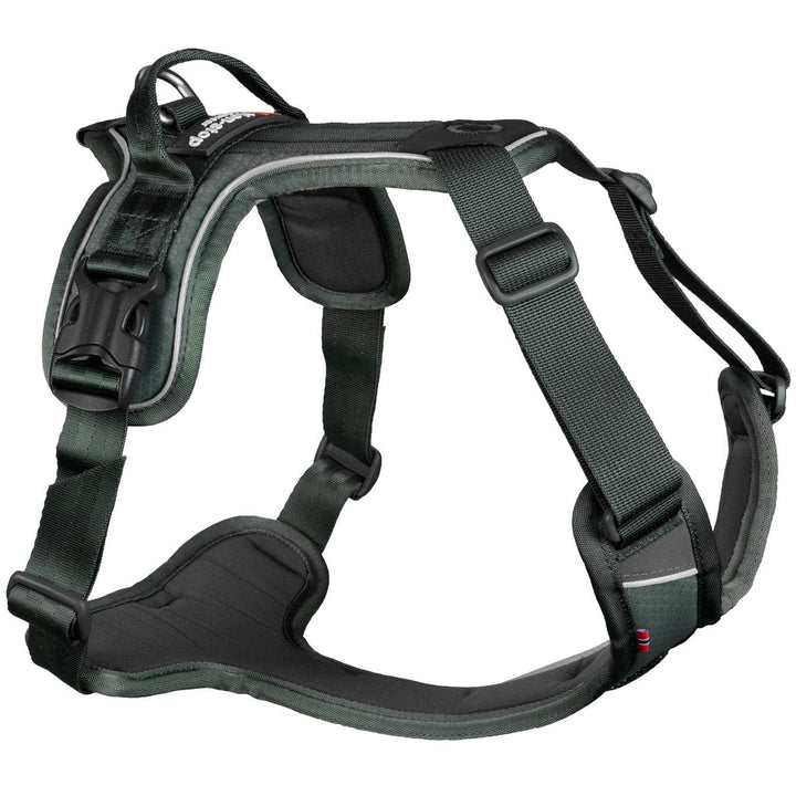 Non-stop dogwear Ramble Harness |Green| Führ und Alltagsgeschirr, Grösse:S
