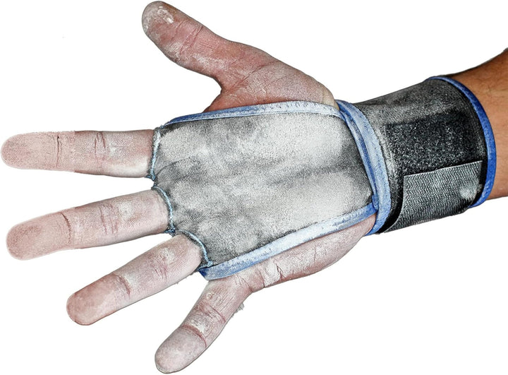 JerkFit WODies 2 in 1 Handgelenkbandage und Handflächenschutz S Blau, S Blau