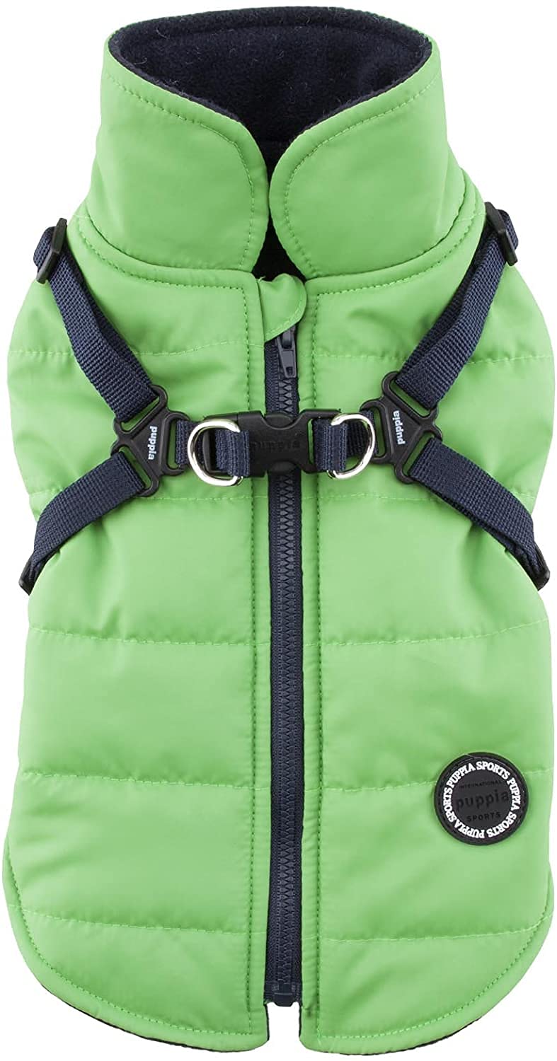 Puppia Authentische Winterweste, Mountaineer II, XX Large, grün Grün XXL, Grün XXL