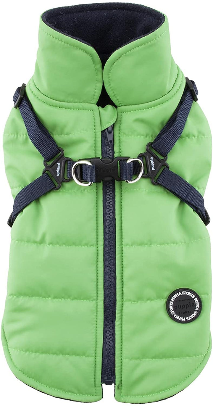 Puppia Authentische Winterweste, Mountaineer II, XX Large, grün Grün XXL, Grün XXL