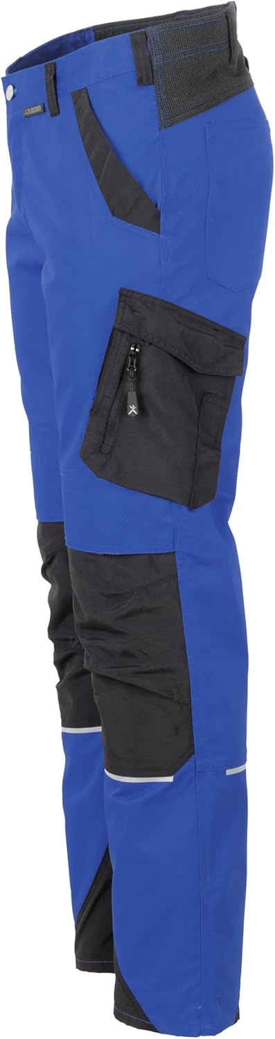 Planam Herren Cargo Norit Herren Bundhose 110 Kornblau/Schwarz, 110 Kornblau/Schwarz