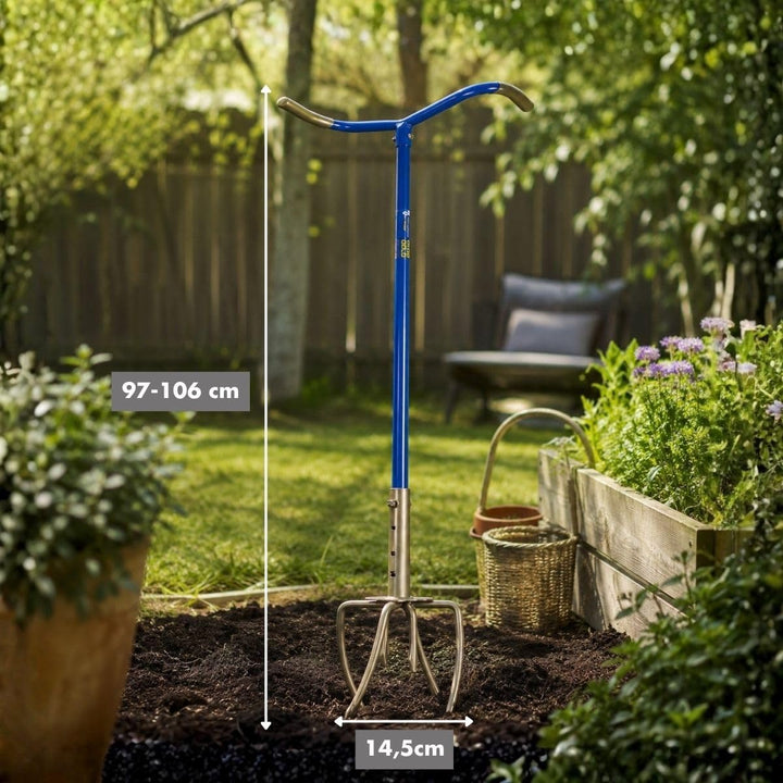 Gartenkralle GC920-06 GardenClaw, gold, Blau, Gold Gold Single