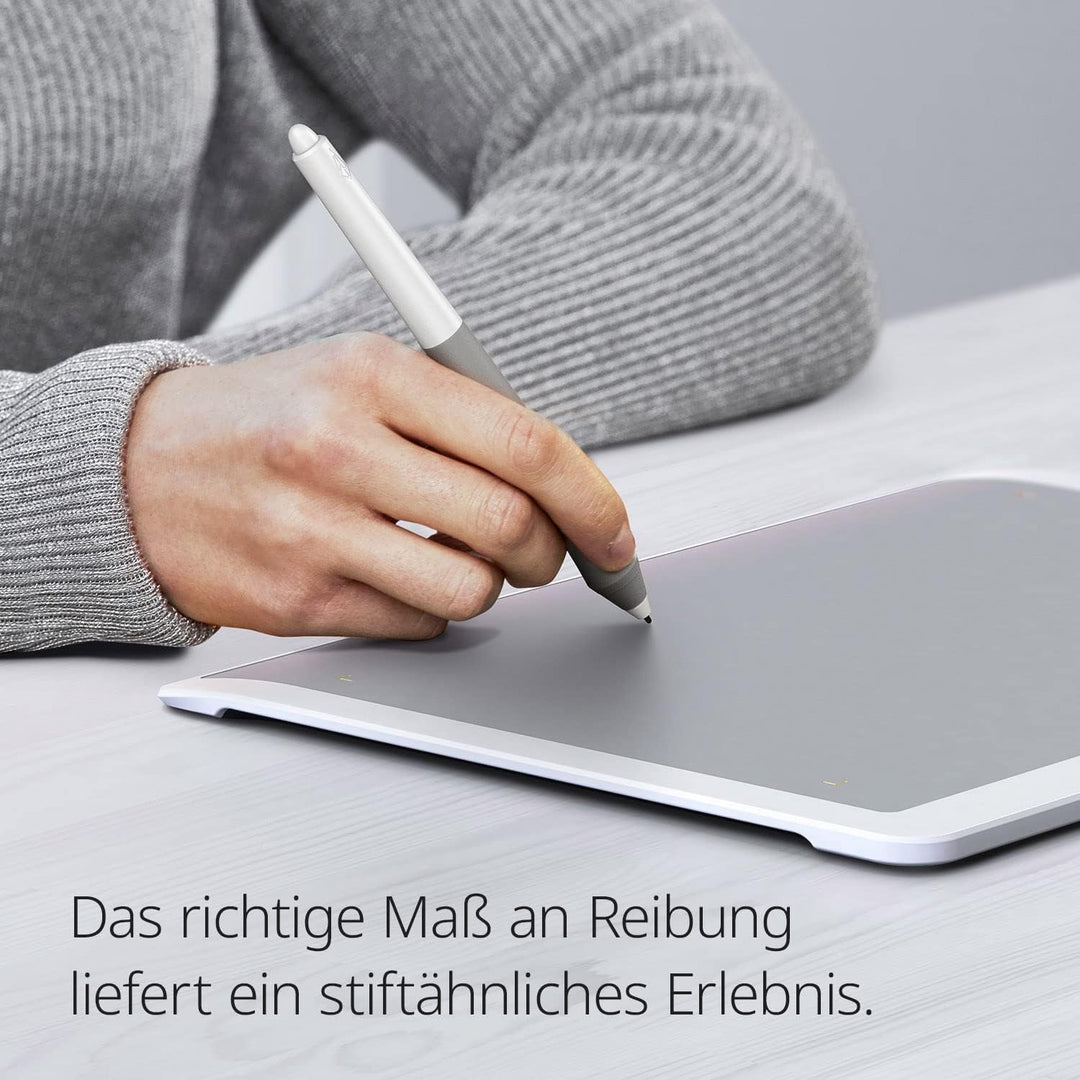 XENCELABS Grafiktablett Kabelloses Zeichentablett mit Shortcut-Fernbedienung, Stifttablett mit 2 bat