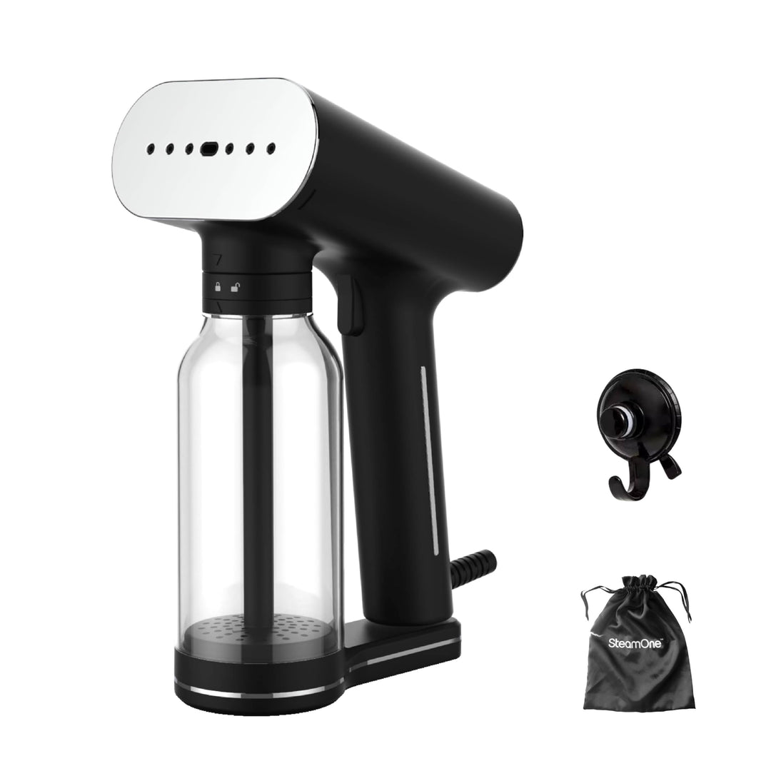 STEAMONE - Steamer Dampfglätter 2000 W, 33 g/min – tragbares Bügeleisen – Kapazität 400 ml – entfern