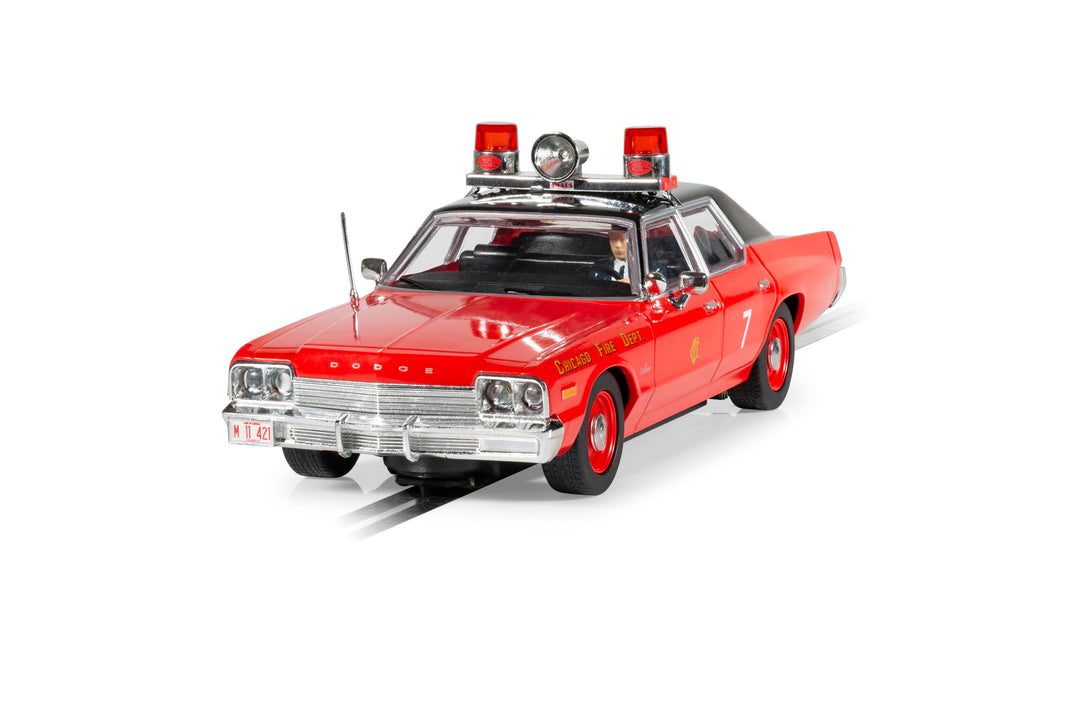 Scalextric C4408 Dodge Monaco - Chicago Fire Department Cars - USA/Classic