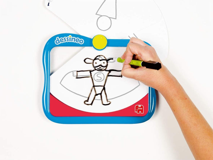 Jumbo Spiele Dessineo Doodle Kreativspielzeug - Lernspiel zum Malen und Zeichnen - für Kinder ab 4 J