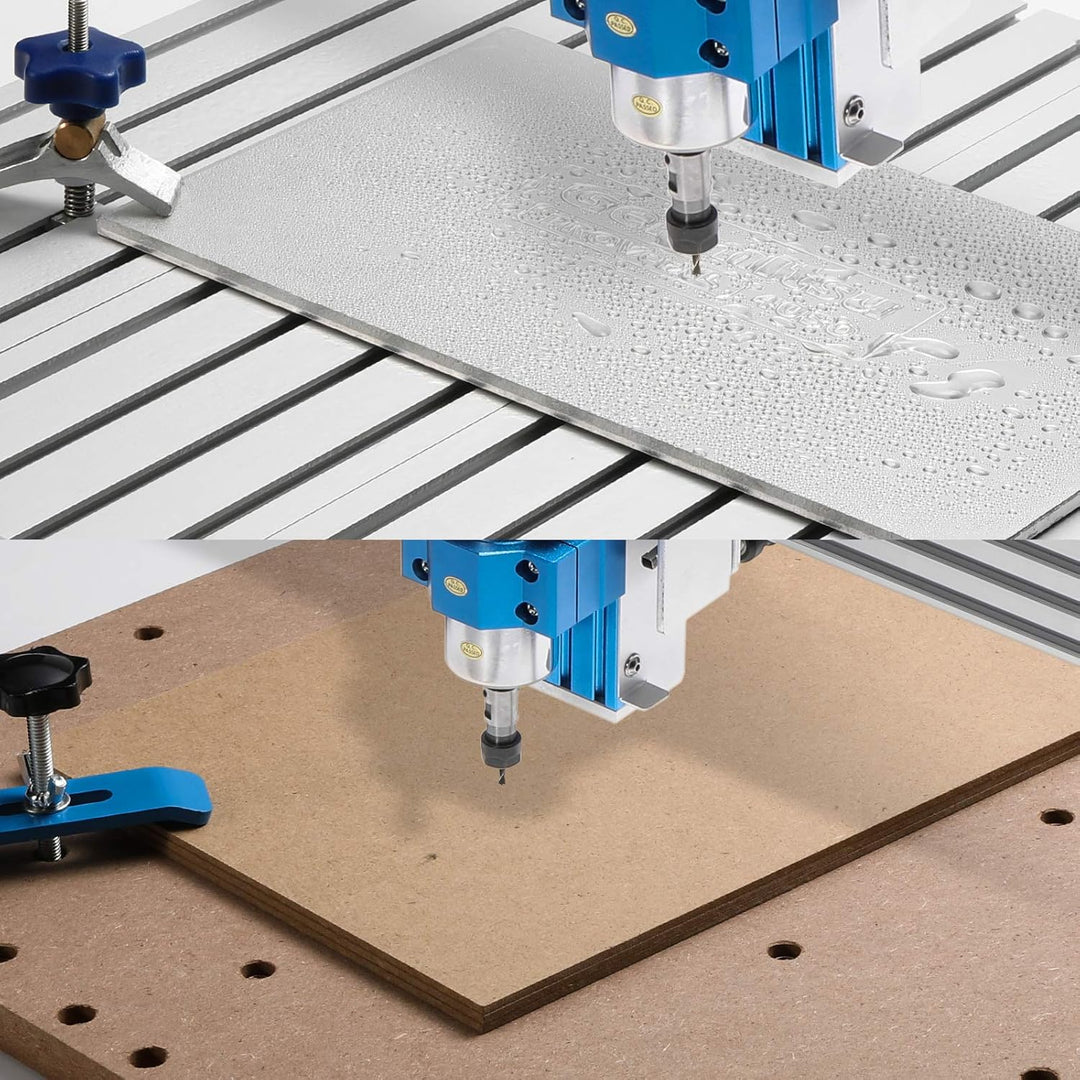 Genmitsu 4stk. T-Slot CNC-Arbeitsoberfläche aus Aluminium für CNC-Fräsmaschine PROVerXL 4030, 51 x 1