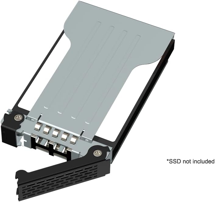 ICY DOCK 8-Bay Wechselrahmen für 8X PCIe 5.0 U.2 / U.3 NVMe SSD (bis 15mm) zu 4X MCIO 8i-Anschluss (