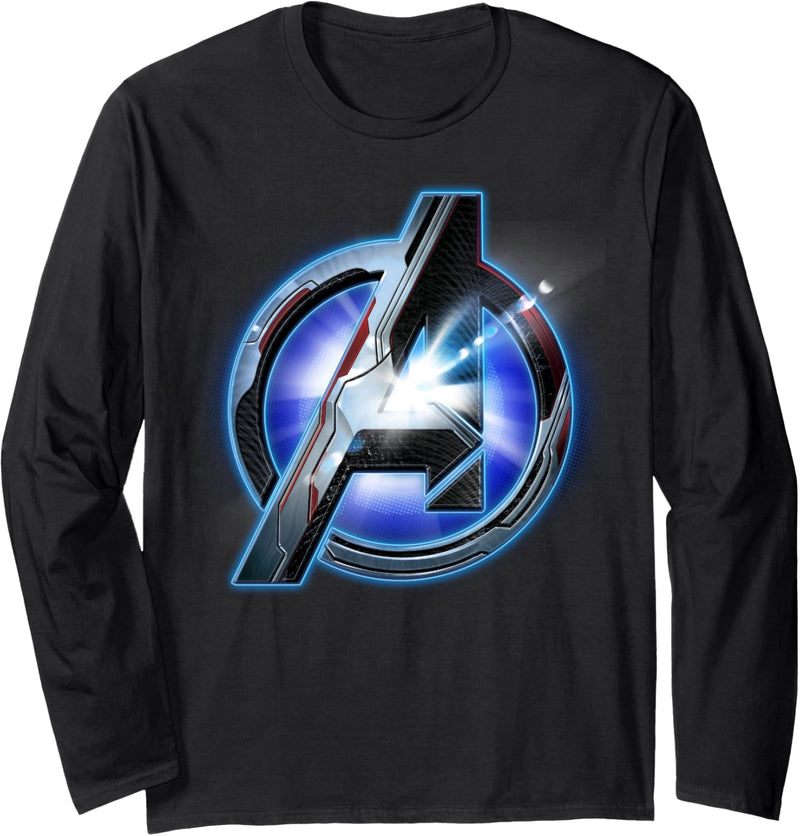 Marvel Avengers: Endgame Tech Logo Langarmshirt