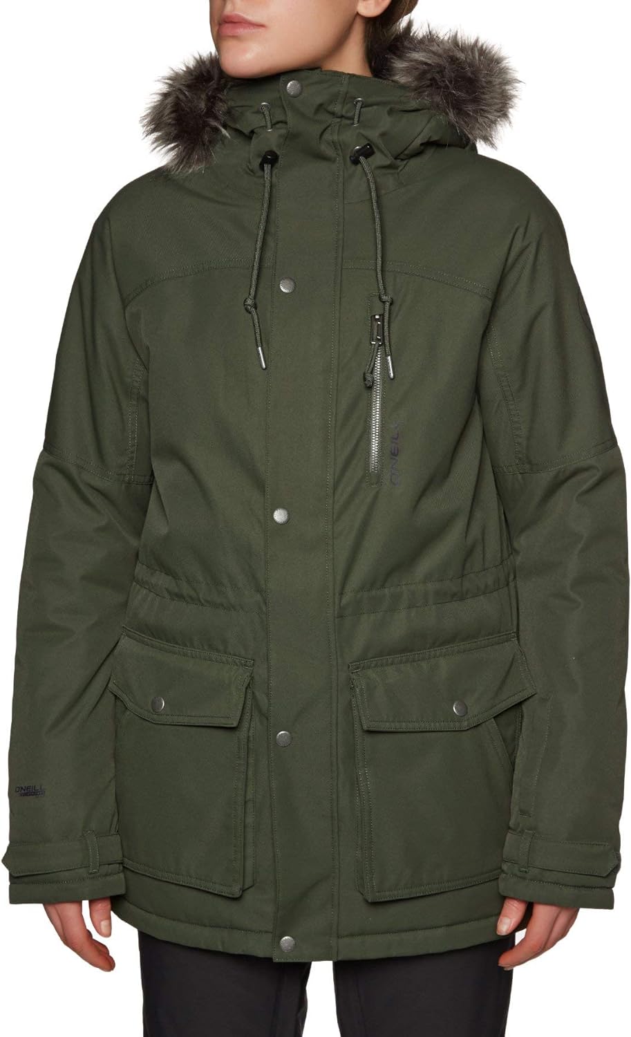 O'Neill Damen Parka Oliv S Jacken, Forest Night, S