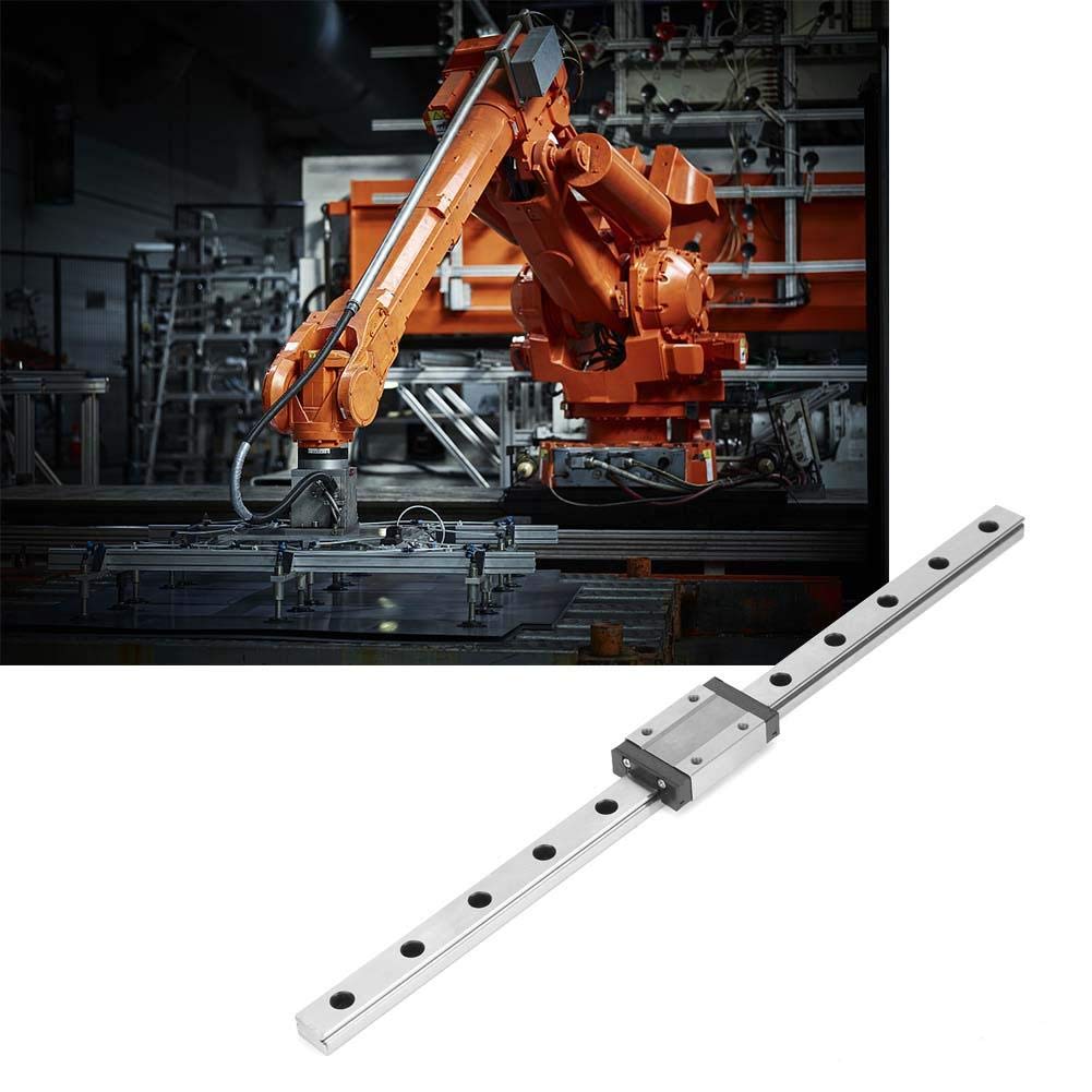 Miniatur-Linearführungsschienen, MGN12H Schwarz MGN12H Mini-Linearführungsschiene 250/300/400/500/55