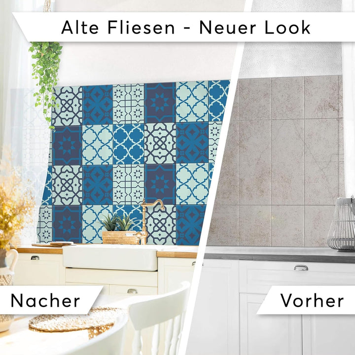 CREATISTO Mosaik Klebefliesen Stickerfliesen Fliesenfolie - Hochwertige Sticker Aufkleber für Wandfl