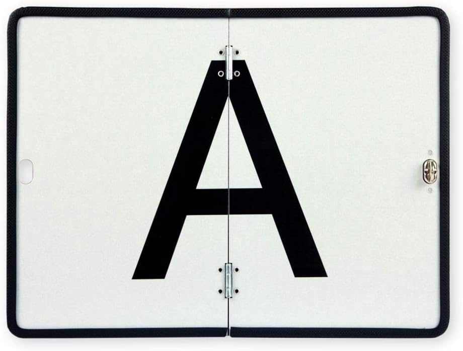 A-Tafel A-Schild für Abfalltransport auf Stahlblech vertikal klappbar mit Kantenschutz 400x300 mm Dr