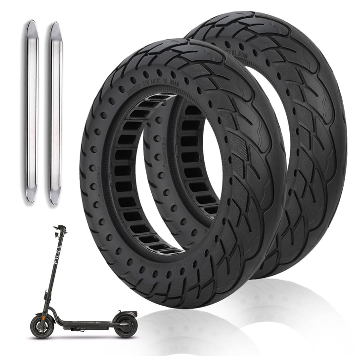 ANSENI 10 zoll e-scooter reifen,Vollreifen 10X2,125 Ersatzreifen für Vivobike S2 Max,S3 Max,Scooter