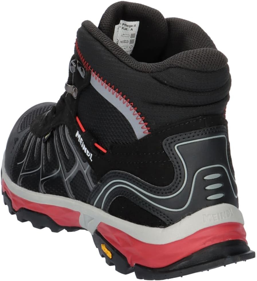 Meindl Finale Mid GTX Men Schwarz Rot 45.5 EU, Schwarz Rot 45.5 EU