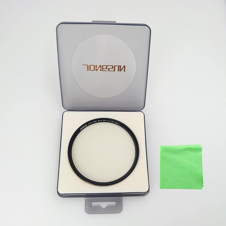 JONGSUN S-Pro MRC Black Mist 1/4 Filter 82mm, Schwarzer Soft Pastell Traum Film Spezialeffekte Filte