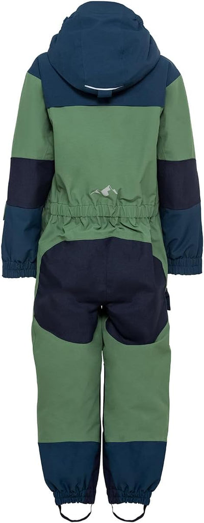 VAUDE Kids Snow Cup Overall - Winteroverall Kinder - Schneeanzug 110-116 woodland, 110-116 woodland