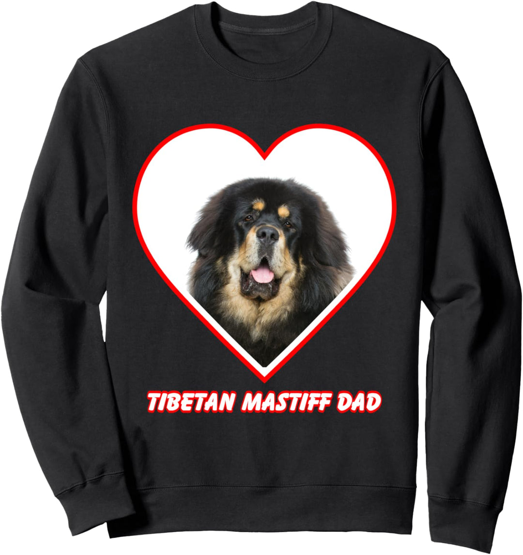 Tibetan Mastiff Dog Dad Sweatshirt
