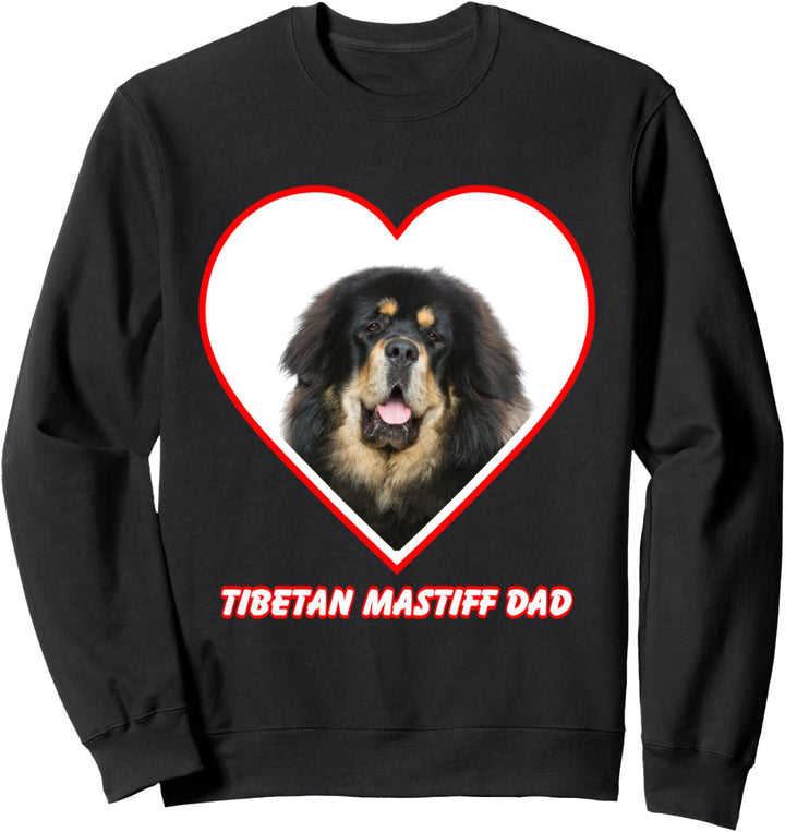 Tibetan Mastiff Dog Dad Sweatshirt