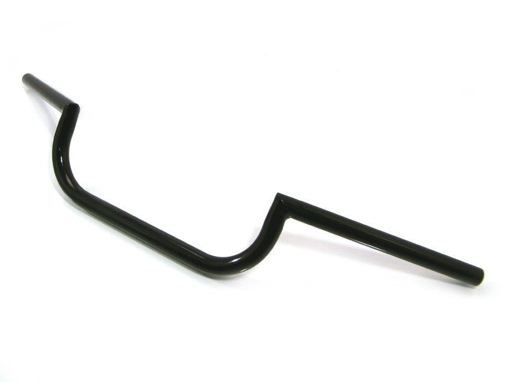 Motorrad Clubman Style Stahl 22mm 7/8" Schwarz Lenker