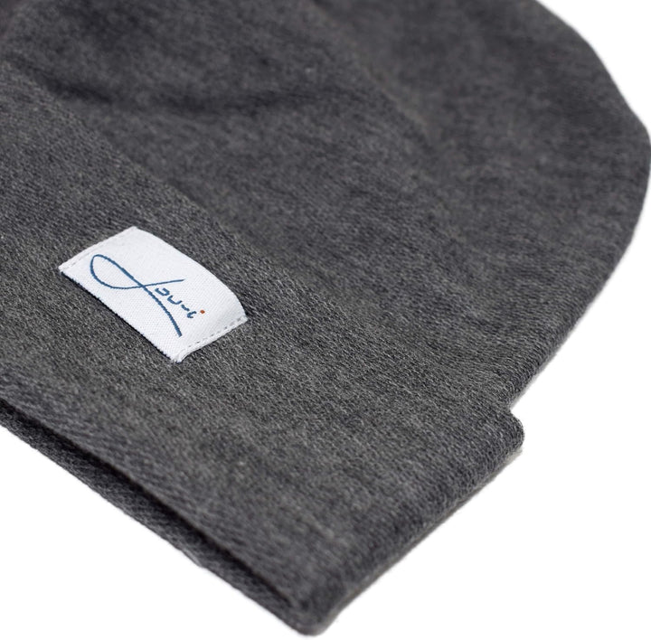 Baumwollmütze grau Beanie Made in Germany - Damenmütze & Herrenmütze - Sehr leichte & weiche Sommerm