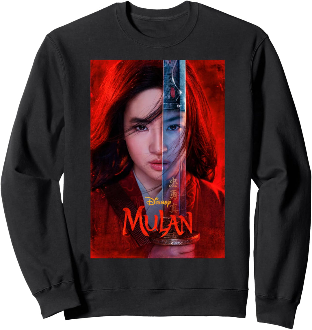 Disney Mulan Live Action Mulan Split Poster Sweatshirt