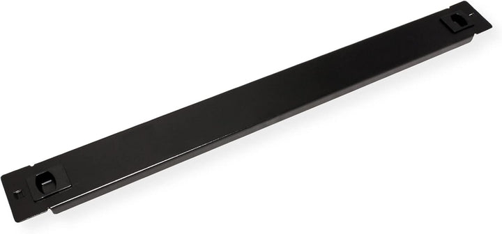 ROLINE 19"-Blindplatte Snap-in, 1 HE, RAL 9005 Tiefschwarz, 1 HE