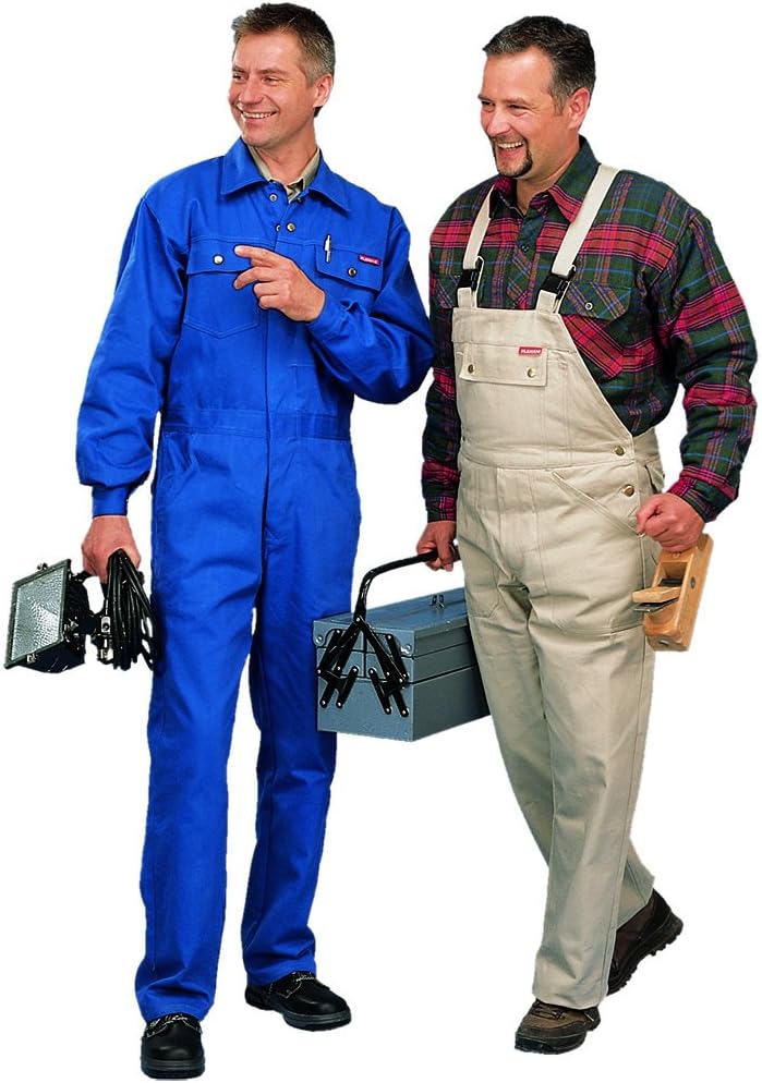 Planam Overall BW 345, grösse 54, kornblau, 570054 Kornblau 54, Kornblau 54
