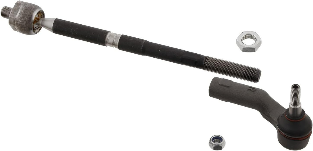 febi bilstein 37730 Spurstange mit Endstück, Mutter und Sicherungsmutter , 1 Stück Vorderachse recht