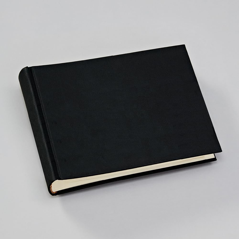 Semikolon 350983 Album Classic Small - 21,5 x 16 cm - 80 Seiten cremefarben, für 10 x 15 Fotos - bla