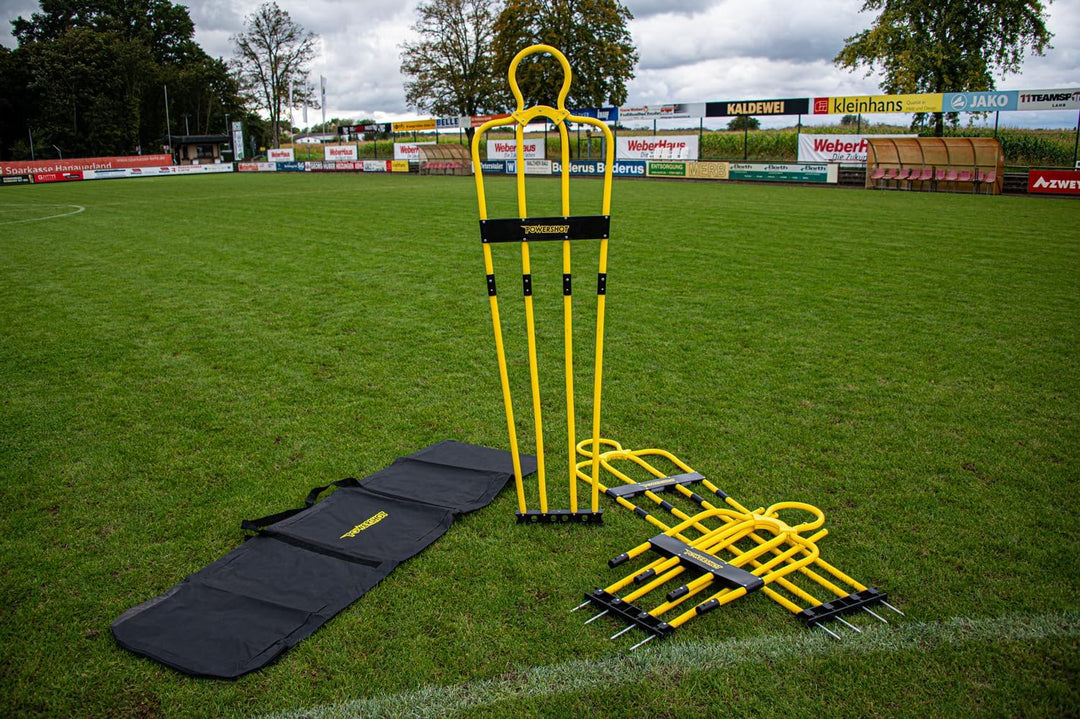 Netsportique POWERSHOT 3er-Set Trainigsdummies - Freistossdummies - Transporttasche inkl.