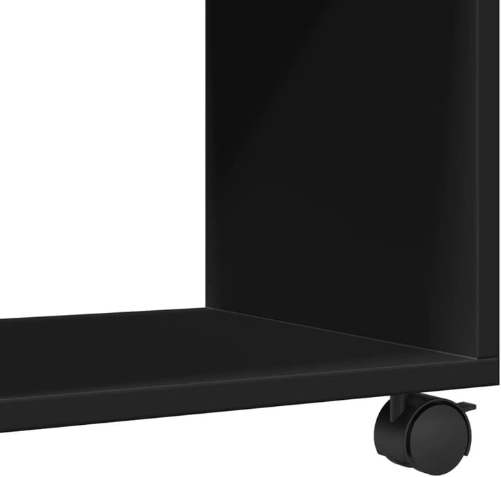 vidaXL Rollschrank, Rollcontainer mit Offenem Design, Aktenschrank für Büro Wohnzimmer, Büroschrank