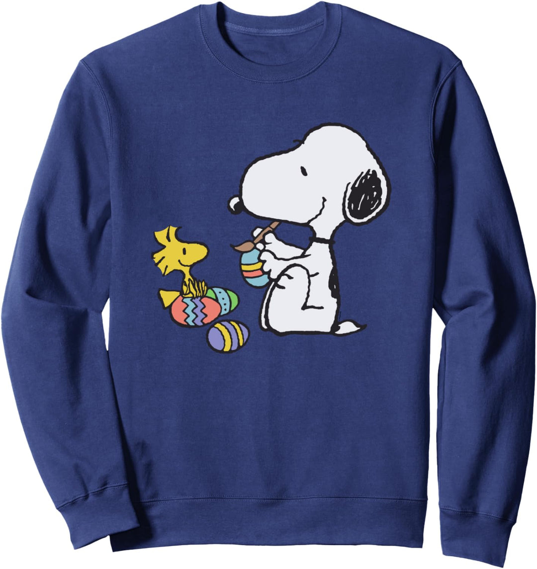 Peanuts Snoopy and Woodstock Ostereier Sweatshirt