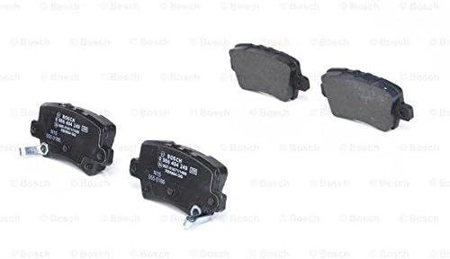 Bosch BP1121 Bremsbeläge - Hinterachse - ECE-R90 Zertifizierung - vier Bremsbeläge pro Set