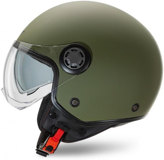 Befast | Rapid II - Zugelassener Jet-Helm mit Polycarbonat-Doppelvisier, Scooter-Helm mit Sonnenblen