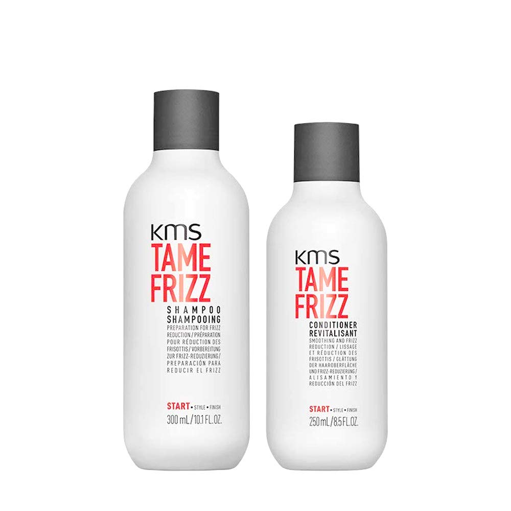 KMS California Tame Frizz Shampoo und Spülung für krauses Haar, 300 ml, Tame Frizz
