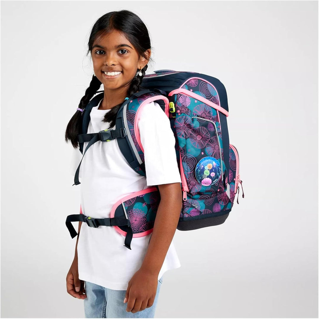 ergobag cubo Set ergonomischer Schulranzen, Vorgänger-Kollektion, klassisch 5-teilig 1. Klasse Grund