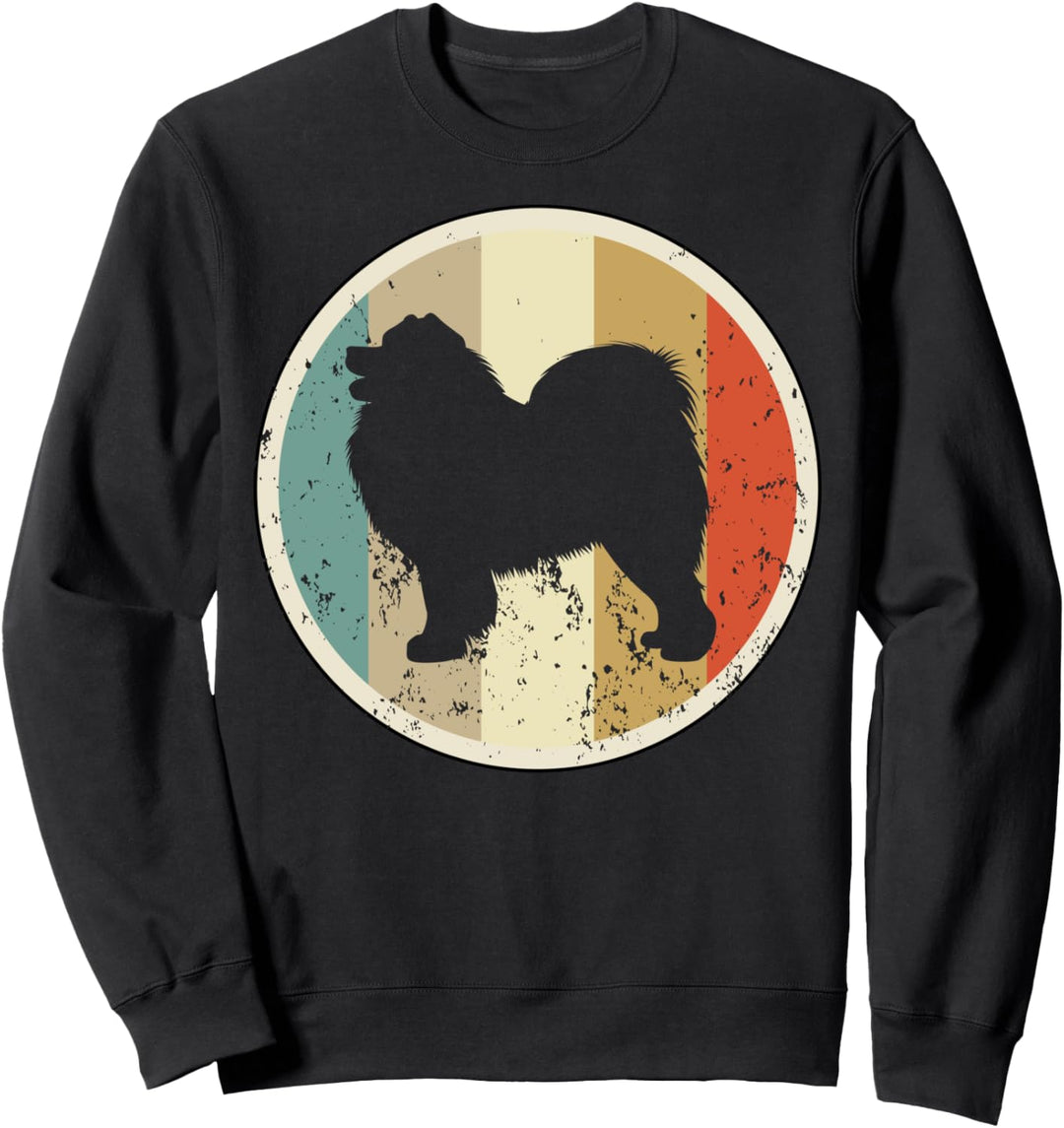 Retro Vintage Style Samojede Samojedenhund Samojedenspitz Sweatshirt