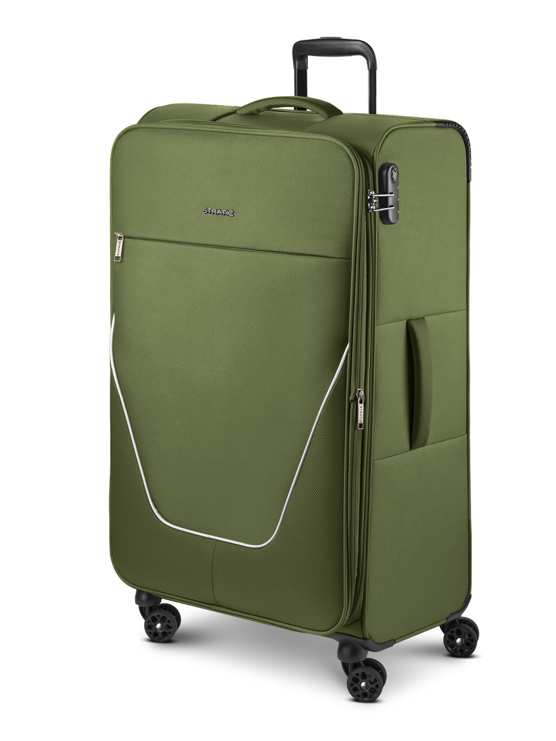 Stratic Check-in Koffer für Damen und Herren | grosser XL Trolley 51 x 31 x 76 cm aus hochwertigem,