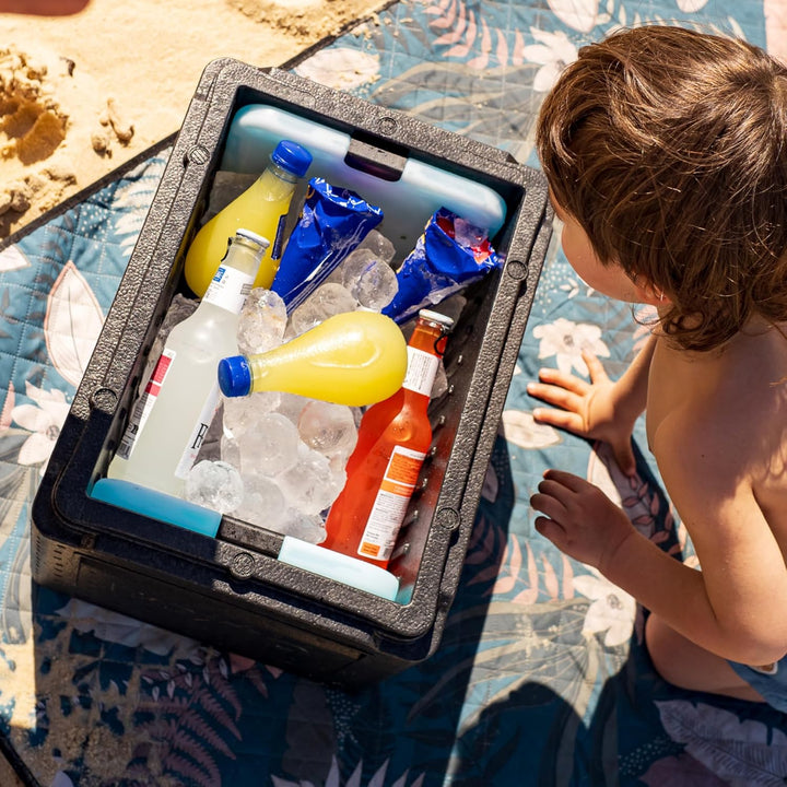 BOXIO - COOL: Kühlbox für Camping ohne Strom - Perfekte Kühltruhe mit unterschiedlichen Temperaturzo