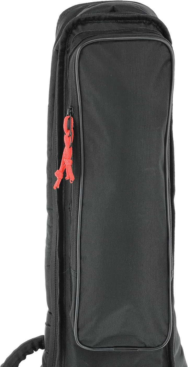 PURE GEWA Gitarren Gig-Bag Serie 120 für E-Bass, schwarz, 20 mm Schaumstoffpolsterung mit grosser No