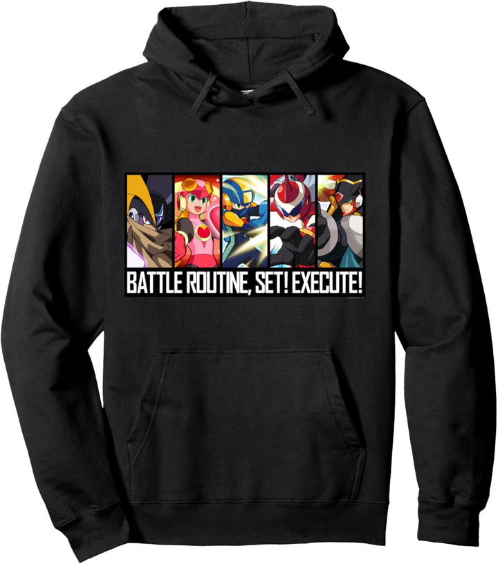 MEGA MAN BATTLE NETWORK NetNavi Pullover Hoodie