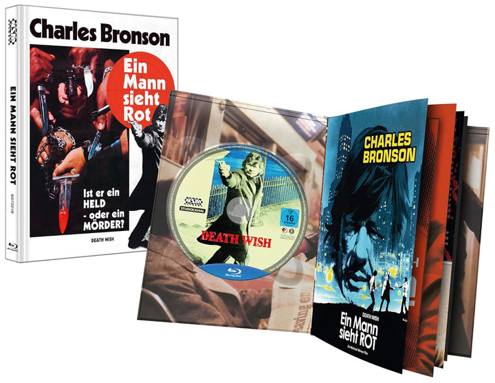 Death Wish - Ein Mann sieht rot [Blu-Ray] - uncut - auf 333 Stück limitiertes Mediabook Cover E, Blu