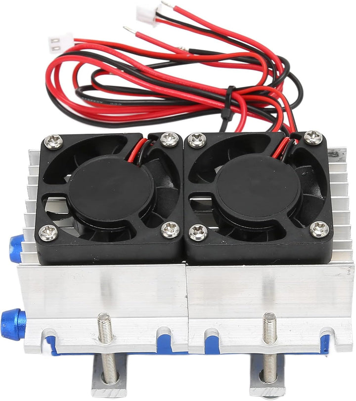 Cuifati 12V 144W Luftkühlgerät, Peltier-System mit Thermoelektrischem Kühler, Halbleiter-Kühlsystem-