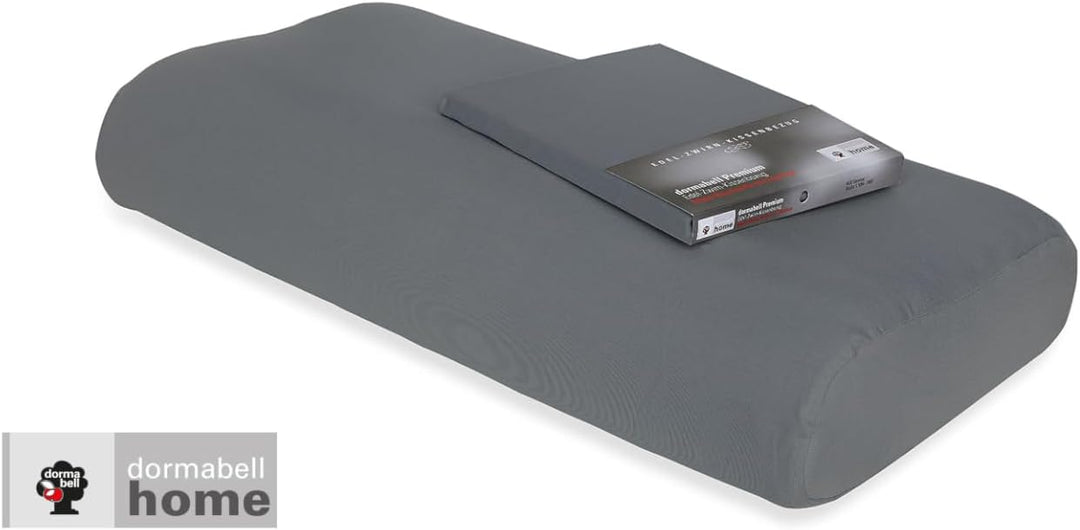 Dormabell Bezug Nackenstützkissen dunkelgrau, für Cervical-Kissen NB1 - NB3, Grösse: Small Dunkelgra